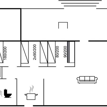 Svanhild - 1-2km From The Sea By Interhome 펜션 *